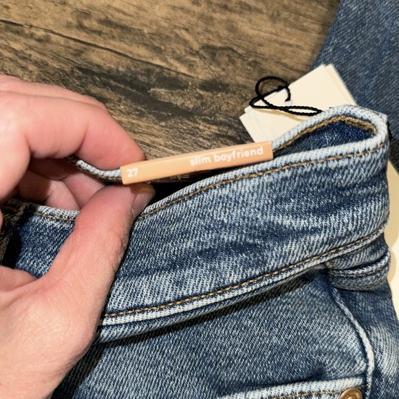 7FAMK NWT Luxe Vintage Josefina in Lyme. - Picture 2 of 13